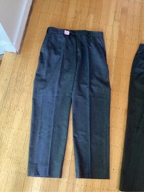 Men's Slate Gray Dress Pants - Classic Tailored Fit